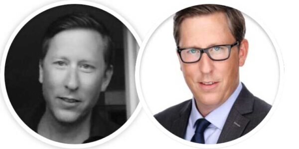 Avant et après d'un portrait professionnel avec regard plus assuré